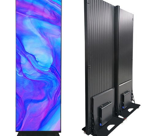 SP Series freestanding indoor LED poster screen