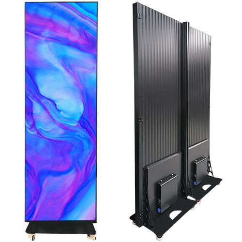 SP Series freestanding indoor LED poster screen