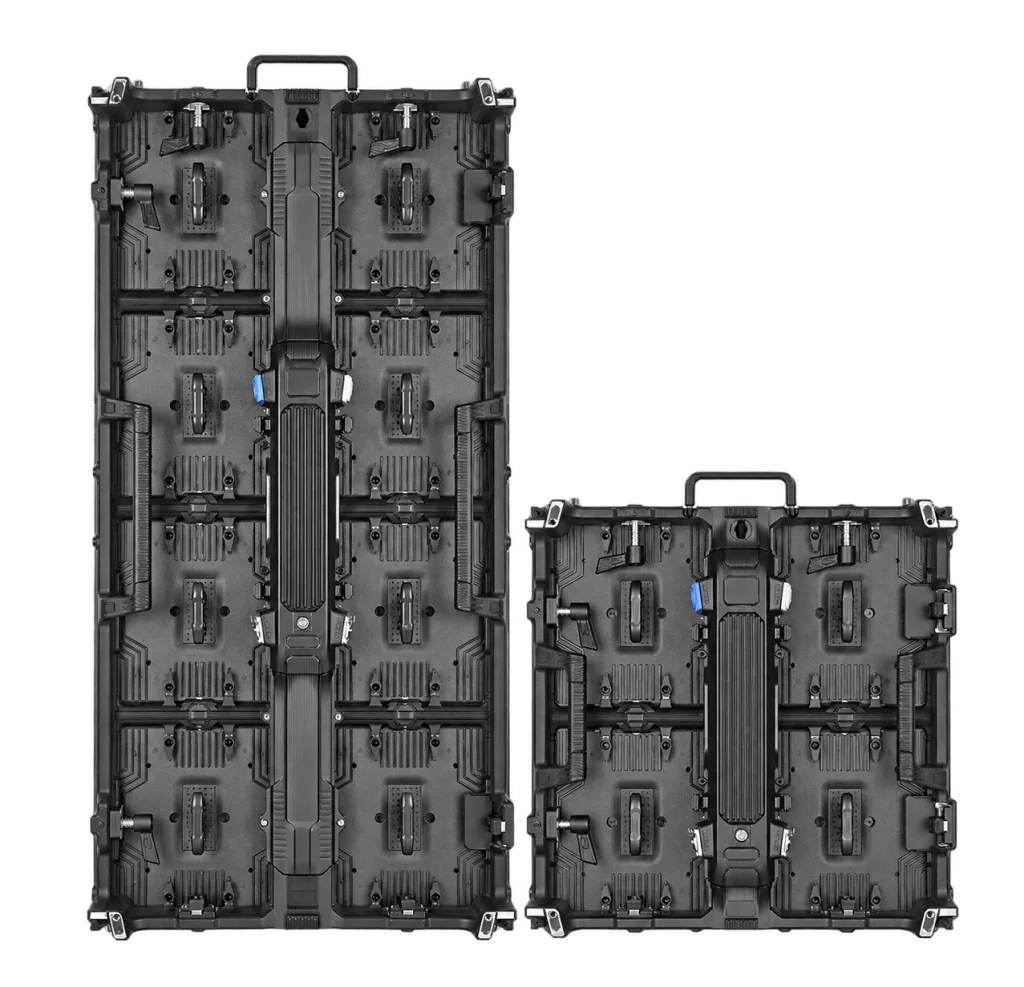 RZ Series rental LED cabinets transparent background