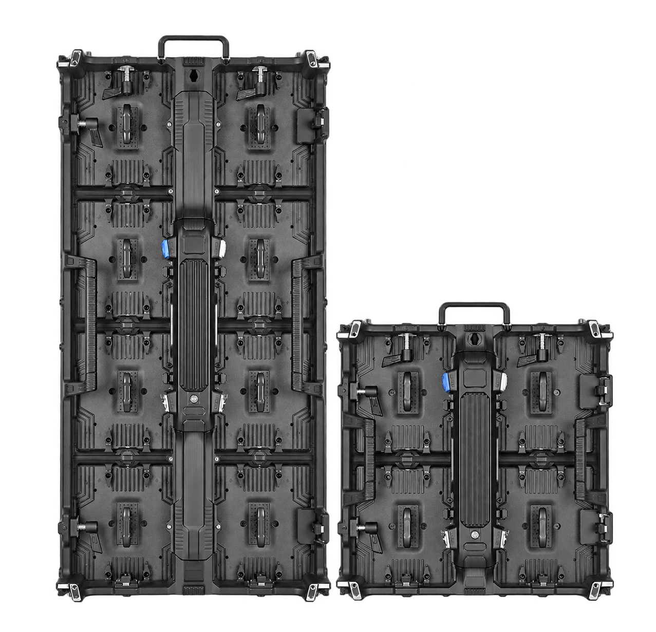 RZ Series rental LED cabinets transparent background